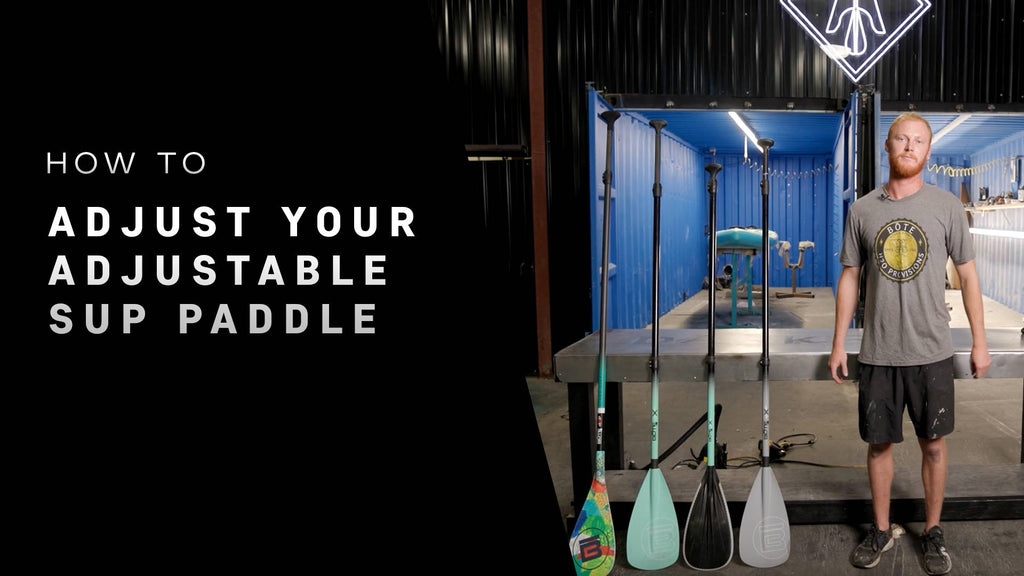 How To: Adjust Your Adjustable SUP Paddle