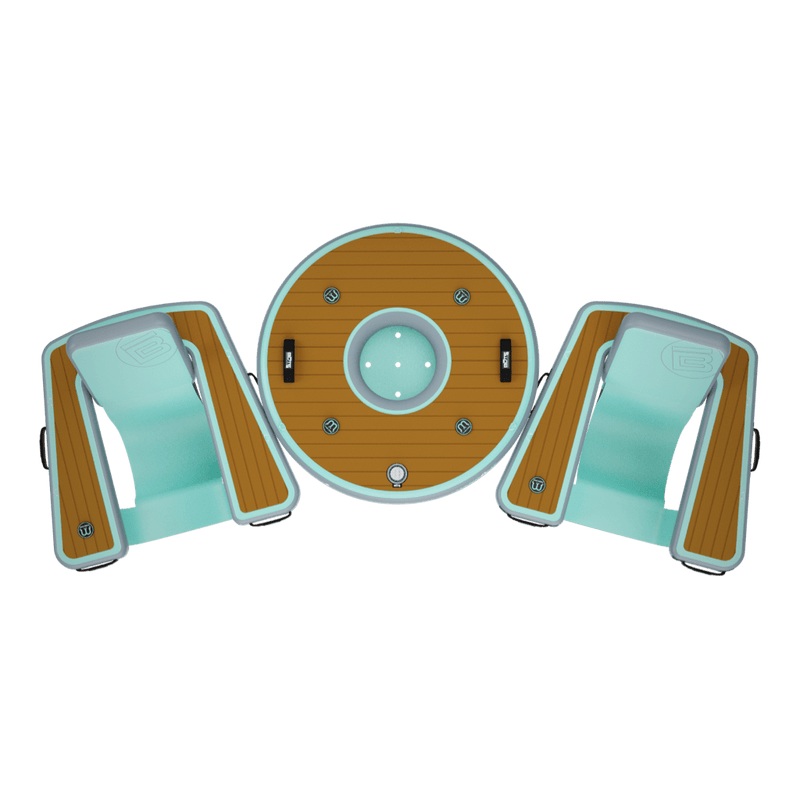 Top view of the Inflatable Hangout Chair Bar Duo