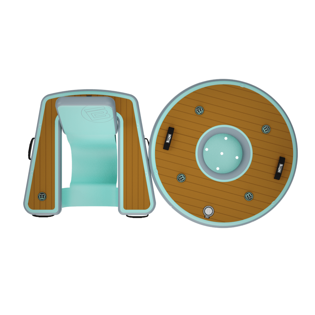 Top view of the Inflatable Hangout Chair Bar Solo