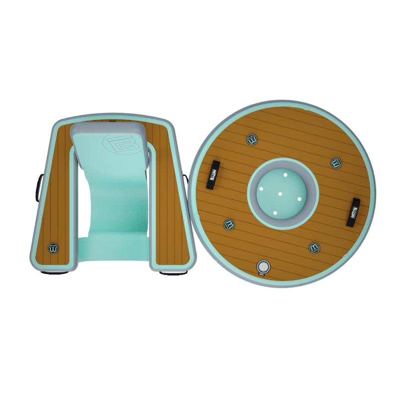 Top view of the Inflatable Hangout Chair Bar Solo