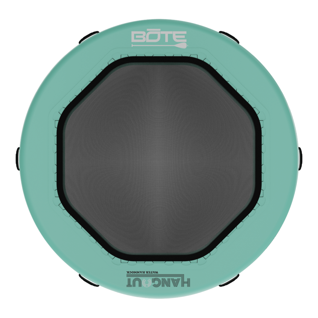 Bottom view of the Inflatable Hangout Water Hammock 7 Classic