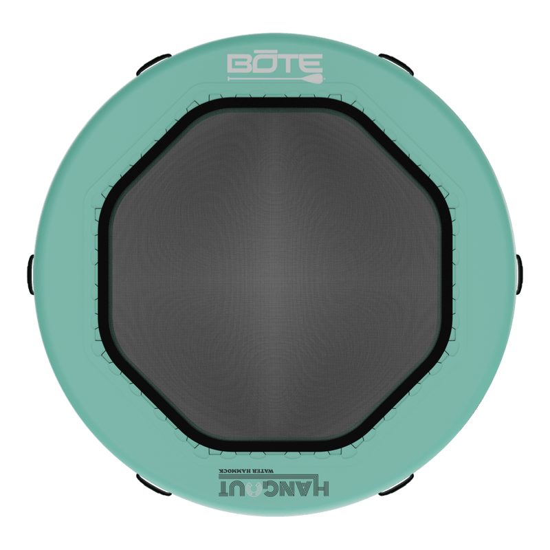 Bottom view of the Inflatable Hangout Water Hammock 7 Classic