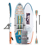 Full EasyRider Aero 10'4" Native Tides package with board, seat, bag, paddle, and pump.