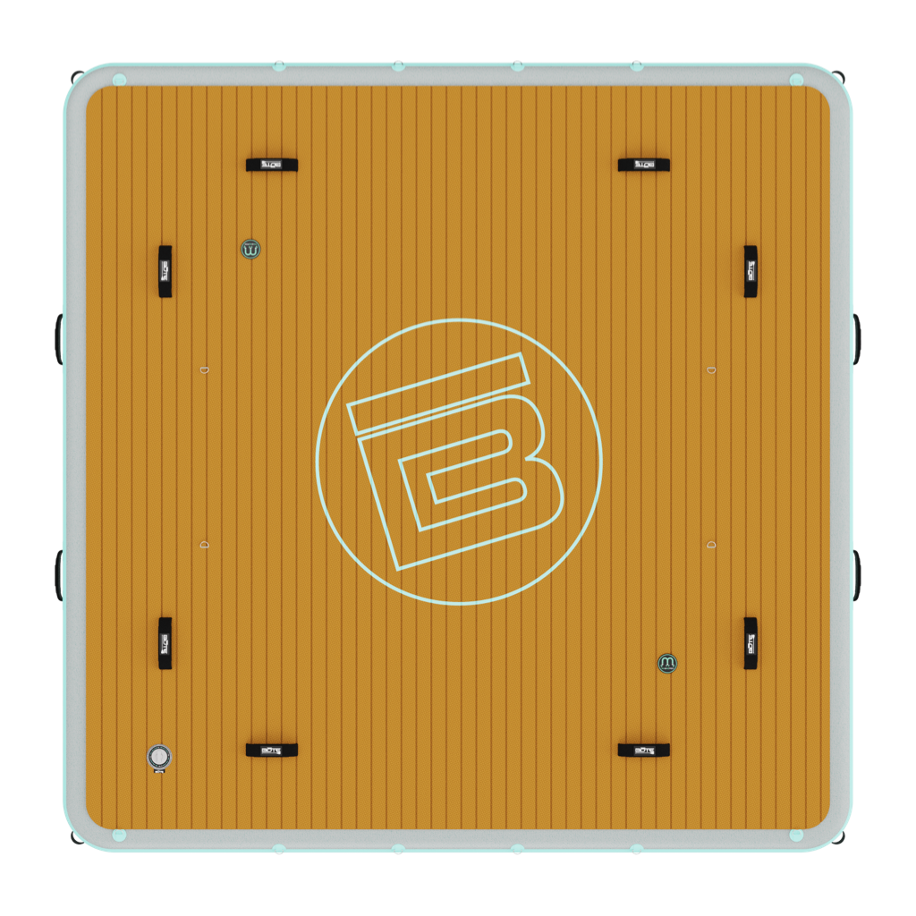 Zoomed in view of Inflatable Dock 10 Classic