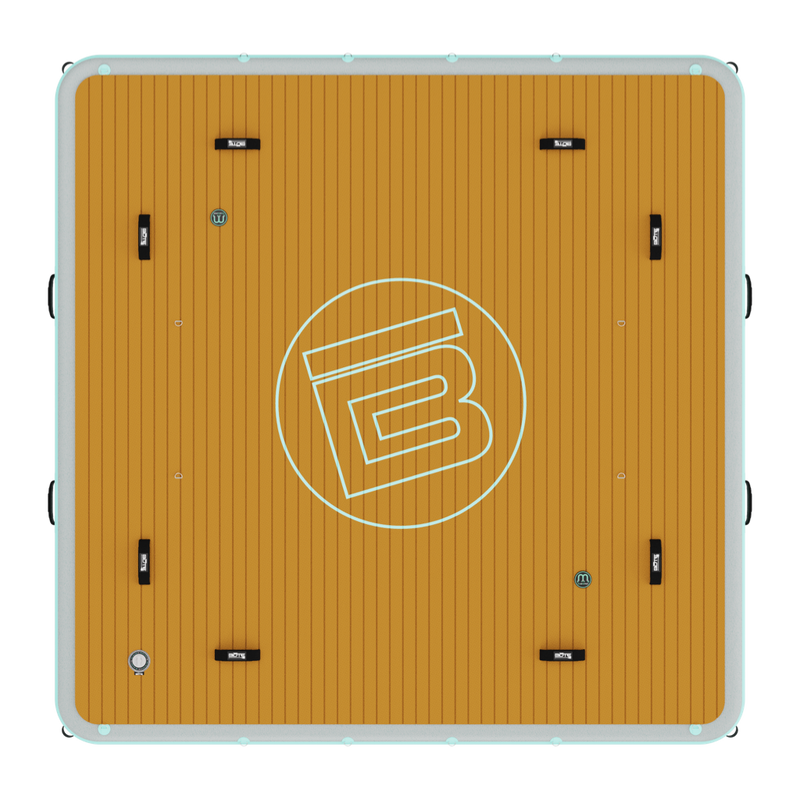 Zoomed in view of Inflatable Dock 10 Classic