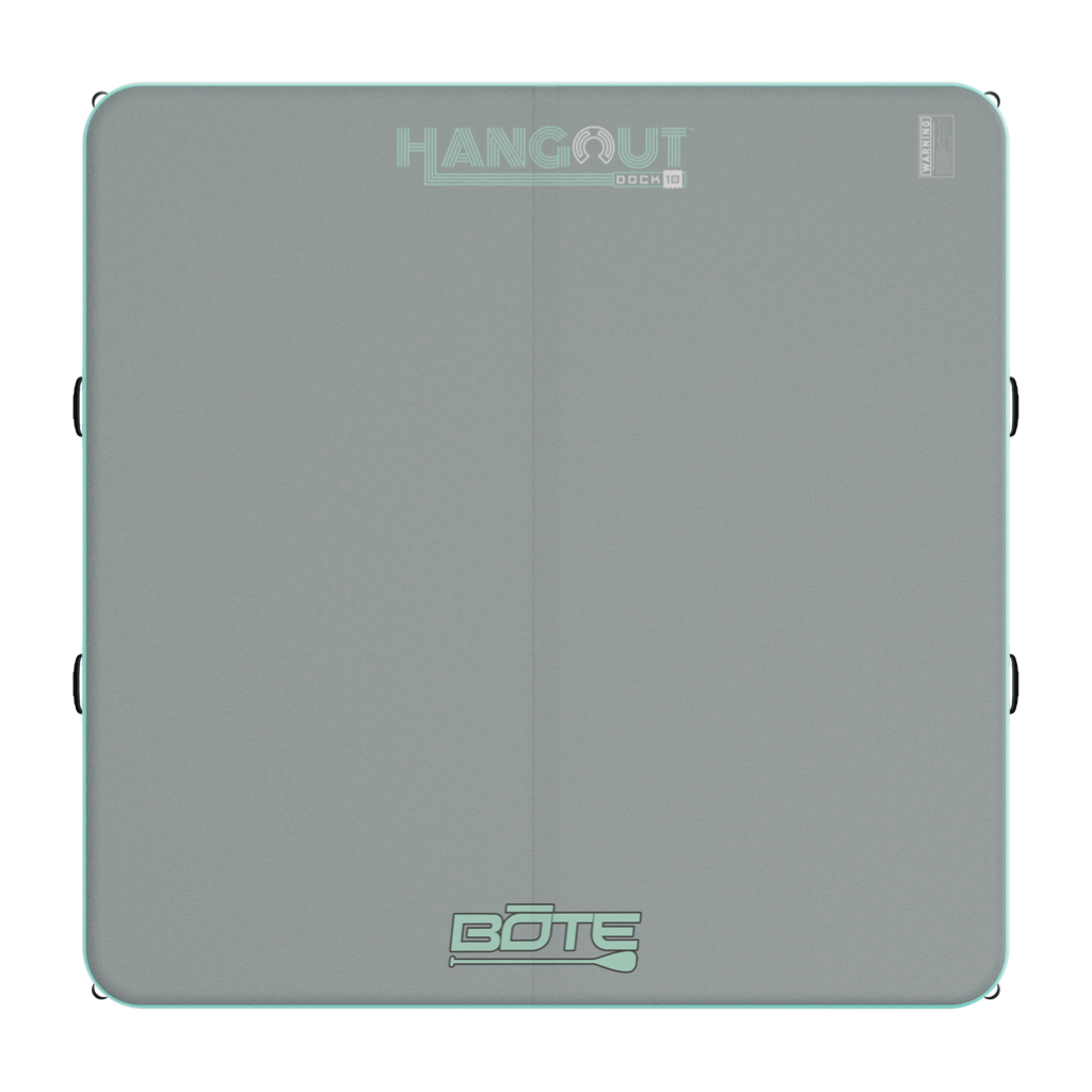 Bottom view of the Inflatable Dock 10 Classic