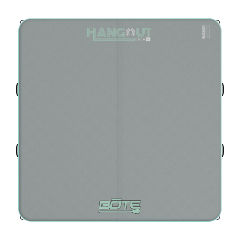 Bottom view of the Inflatable Dock 10 Classic