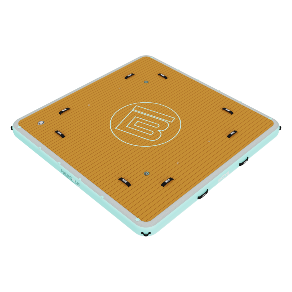 Angled view of the Inflatable Dock 10 Classic