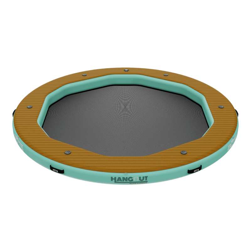 Top view of the Inflatable Hangout Water Hammock 10 Classic
