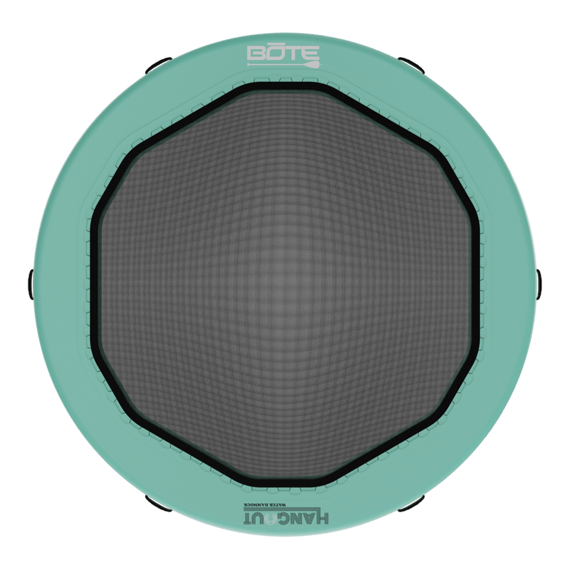 Bottom view of the Inflatable Hangout Water Hammock 10 Classic