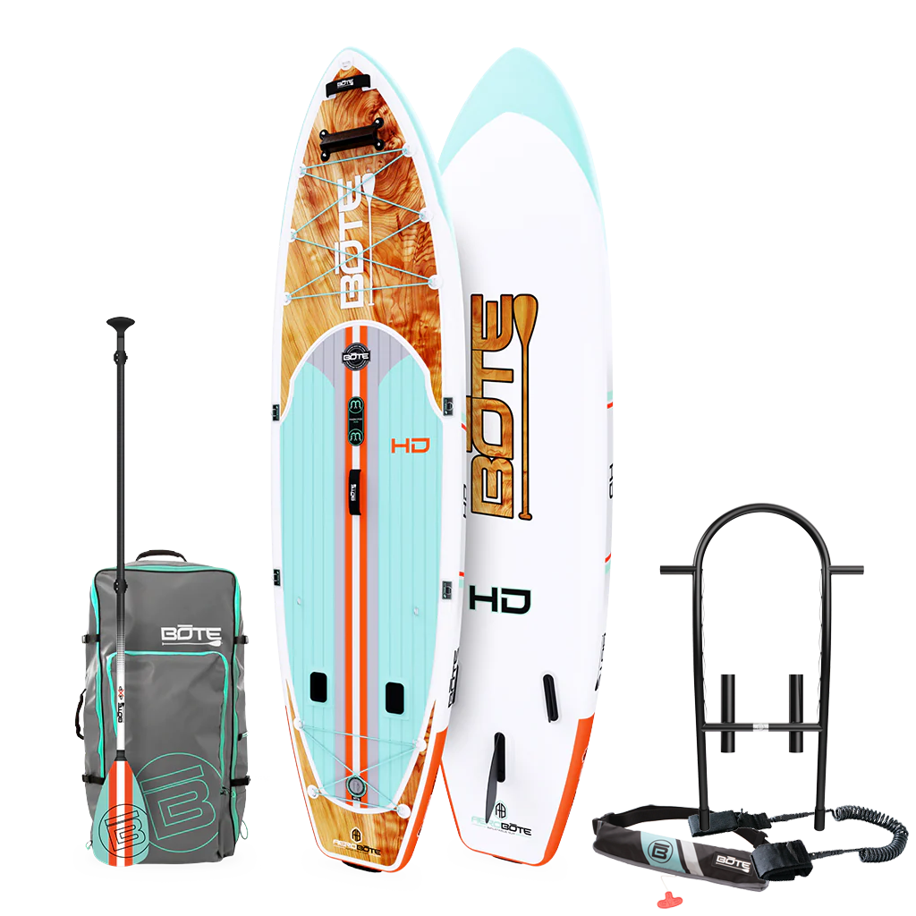 HD Aero Inflatable Paddle Board Package | iSUP | BOTE