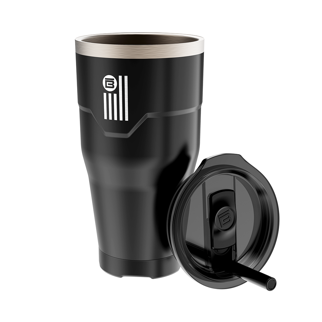 A detailed image of the BOTE Nation MAGNETumbler 32oz with Lid, showing its design and key features.