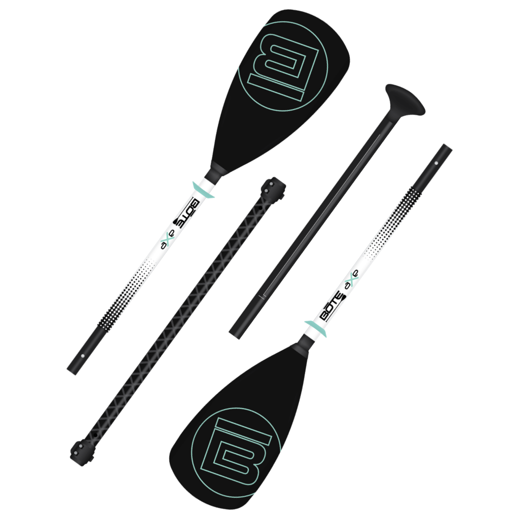 4-Piece Hybrid Adjustable Aluminum Paddle Black | BOTE 4-Piece Hybrid Adjustable Aluminum Paddle Black | BOTE