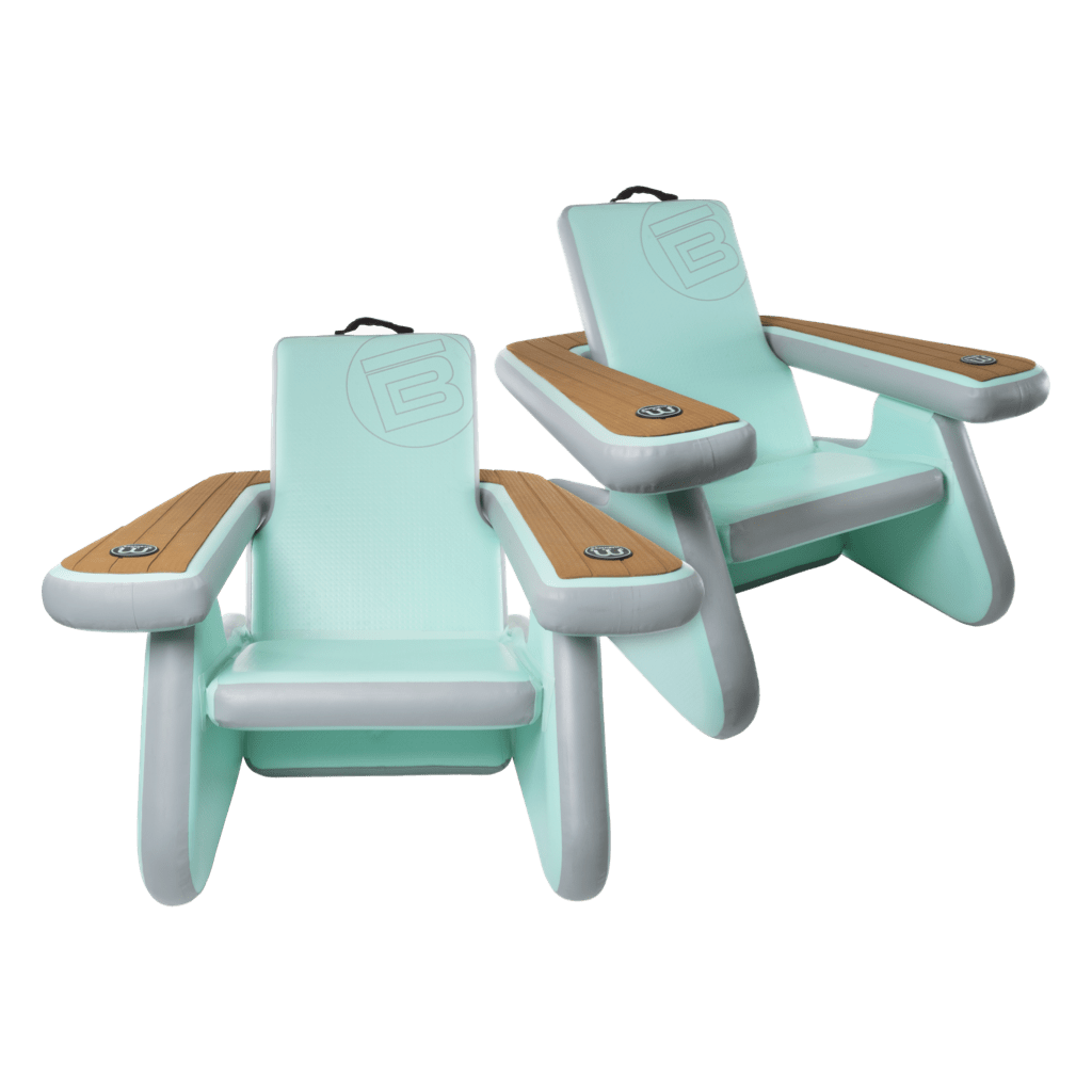 Front view of Inflatable AeroRondak® Chair Classic 2-Pack