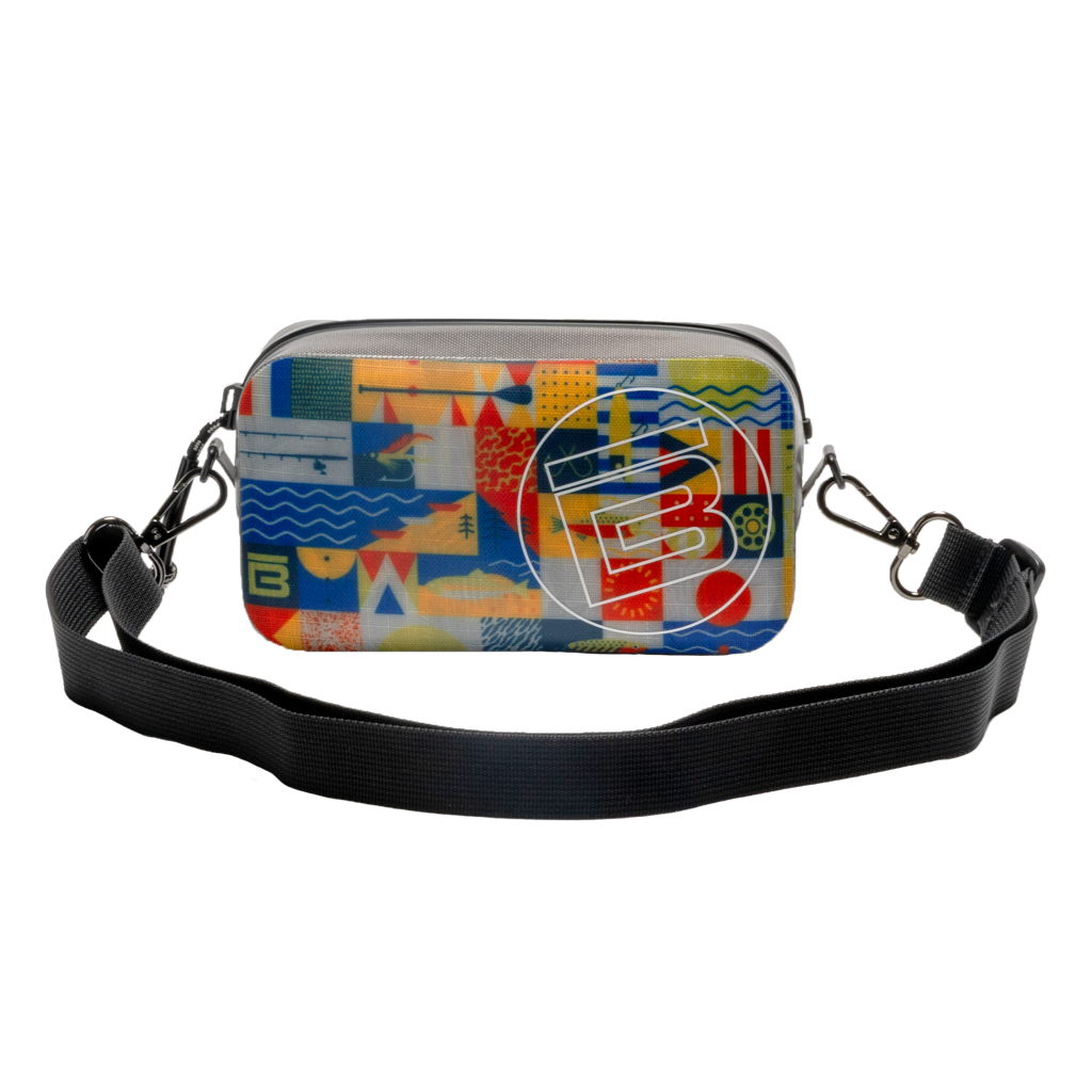 Front view of the Highwater Hitchhiker Fischer Topwater with strap