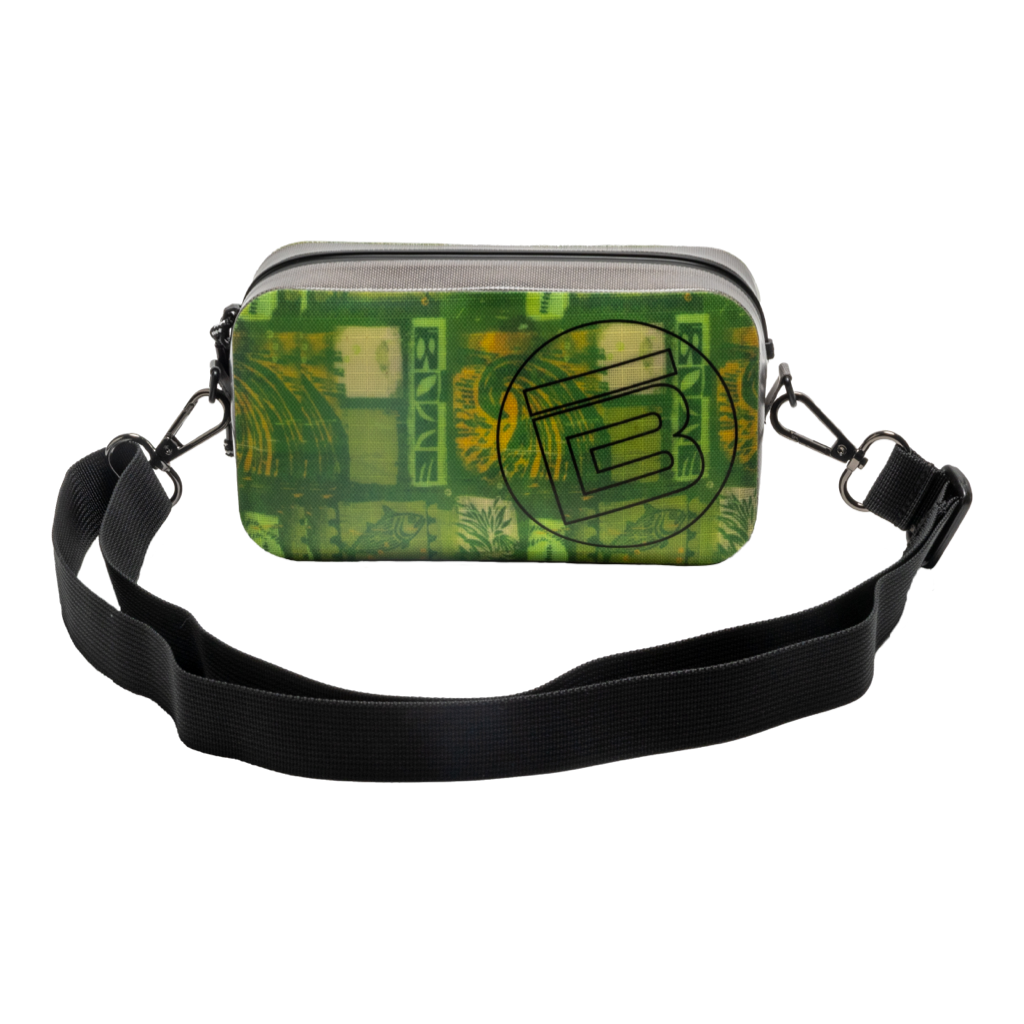 Back view of the Highwater Hitchhiker Native Nalu with strap