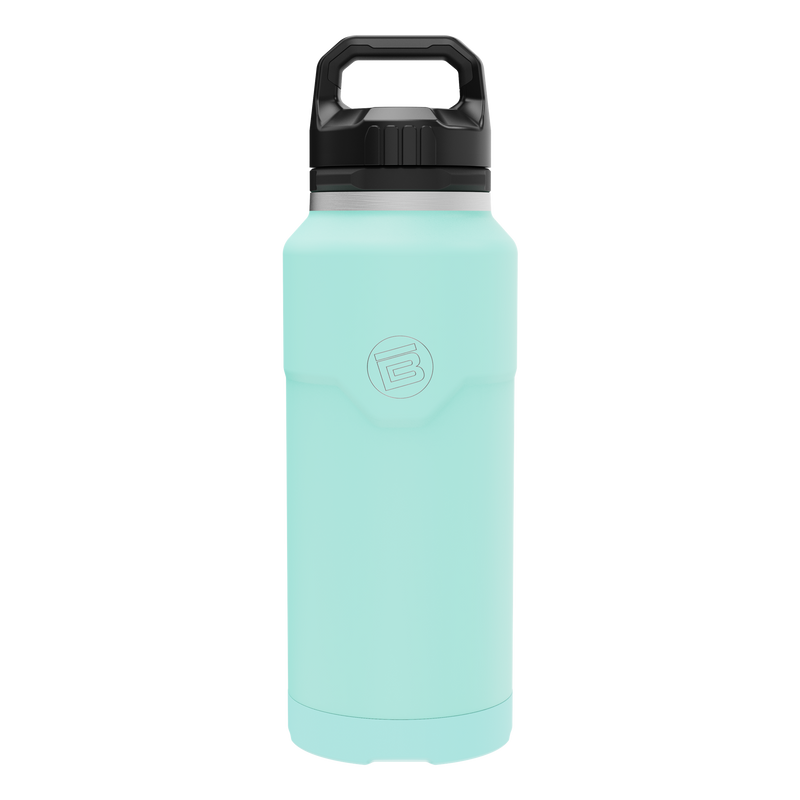 A detailed image of the MAGNEBottle 36oz with Cap Seafoam, showing its design and key features.