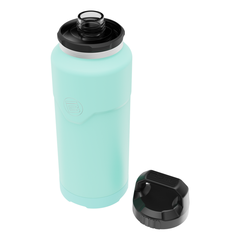 A detailed image of the MAGNEBottle 36oz with Cap Seafoam, showing its design and key features.