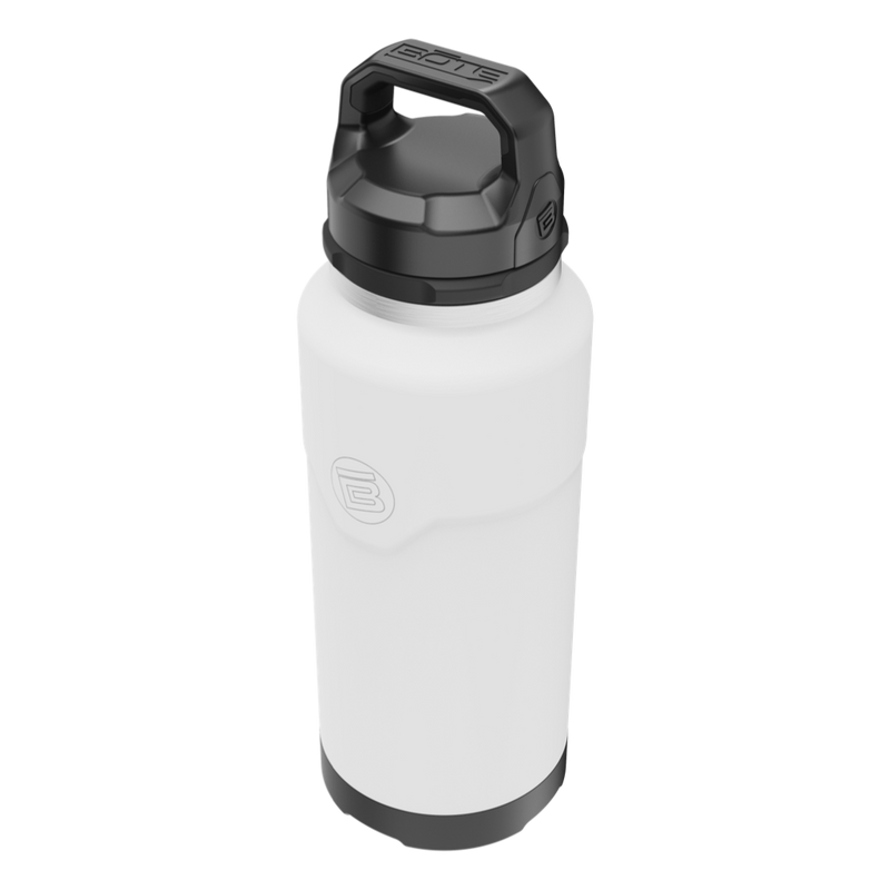 A detailed image of the MAGNEBottle 36oz with Cap White, showing its design and key features.