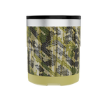 A detailed image of the MAGNETumbler 12oz Lowball with Lid Verge Camo, showing its design and key features.