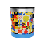 Side view of the MAGNETumbler 12oz Lowball with Lid Fischer Topwater