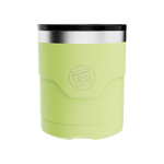 A detailed image of the MAGNETumbler 12oz Lowball with Lid Lime, showing its design and key features.