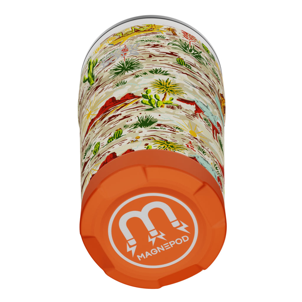 A detailed image of the MAGNETumbler 20oz with Lid Native Sendero, showing its design and key features.