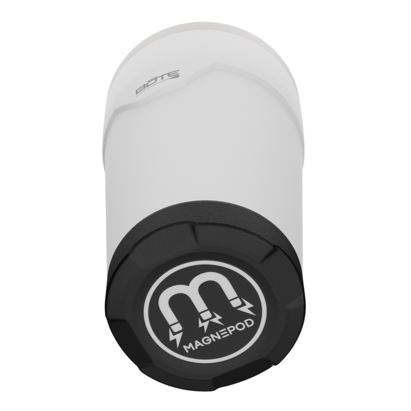 A detailed image of the MAGNETumbler 20oz with Lid White, showing its design and key features.