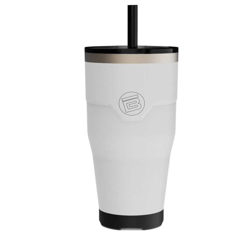 A detailed image of the MAGNETumbler 32oz with Lid White, showing its design and key features.