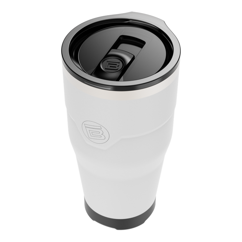 A detailed image of the MAGNETumbler 32oz with Lid White, showing its design and key features.