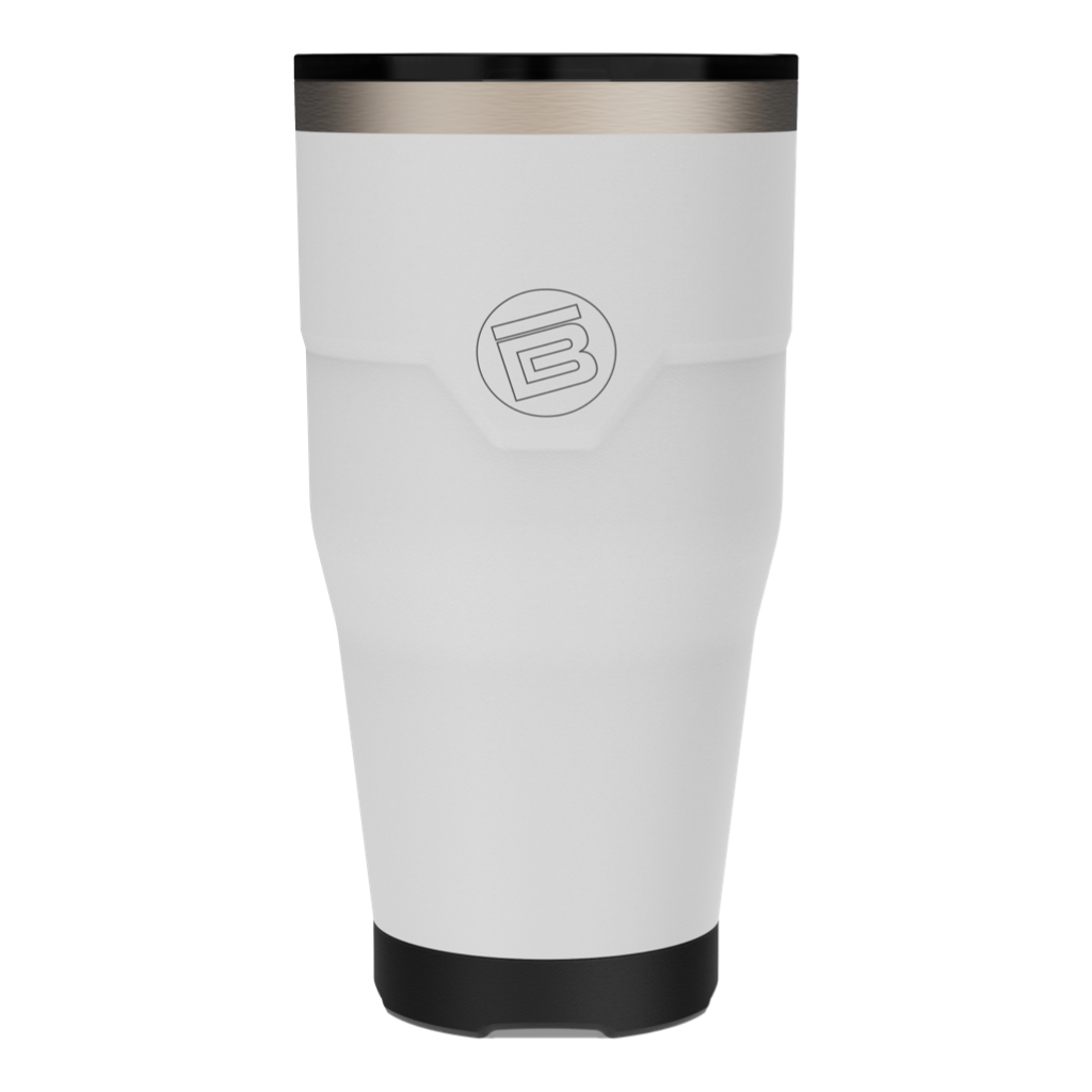 A detailed image of the MAGNETumbler 32oz with Lid White, showing its design and key features.