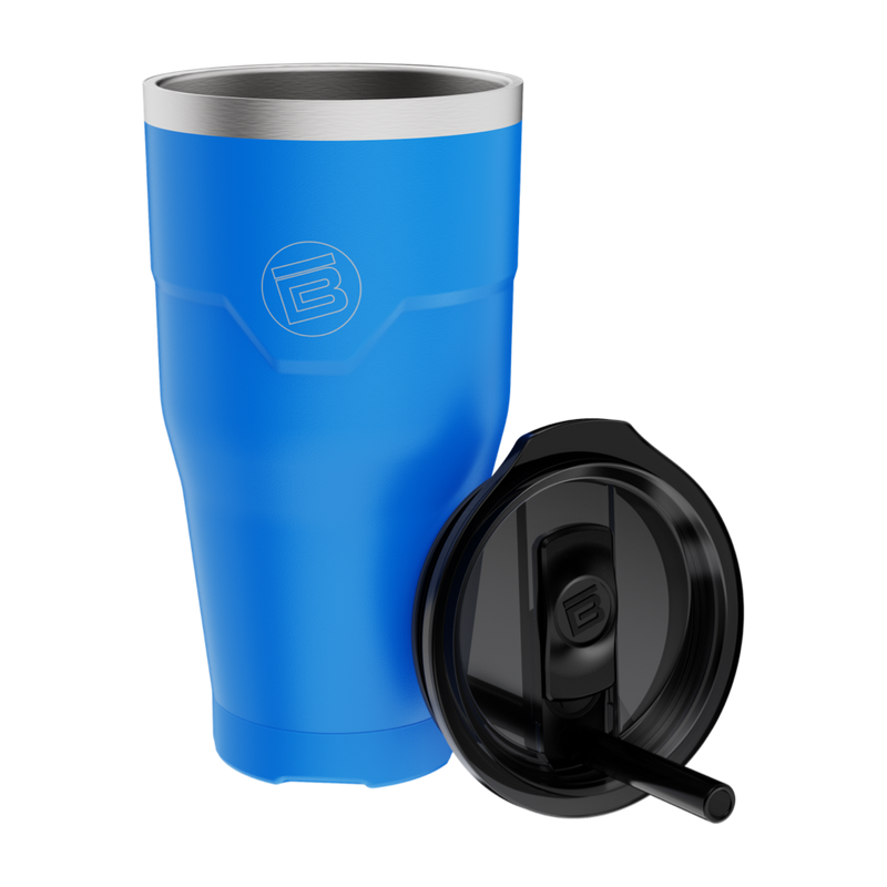 Side view of the MAGNETumbler 32oz with Lid Harbor Blue