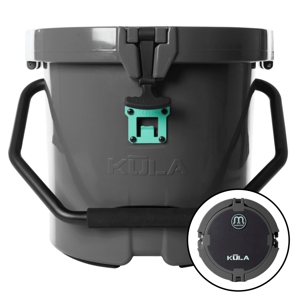 Front view of the KULA 5 Graphite cooler