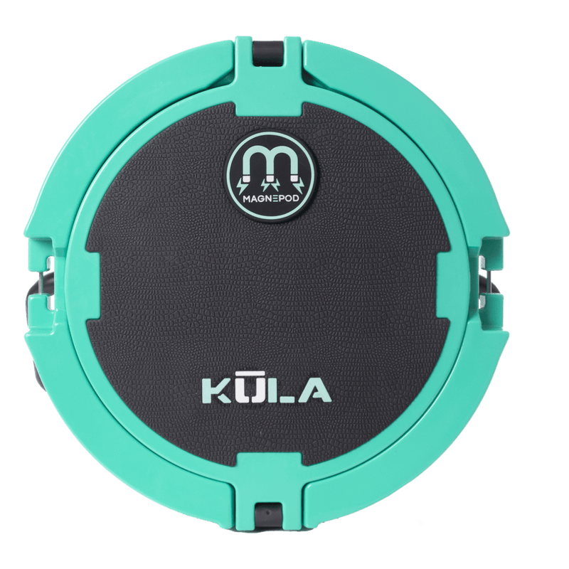 Top view of Kula 5 cooler in seafoam