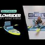 Video walkthrough of the Kids FlowRider Aero 8' Native Rips Hybrid Inflatable Paddle Board.