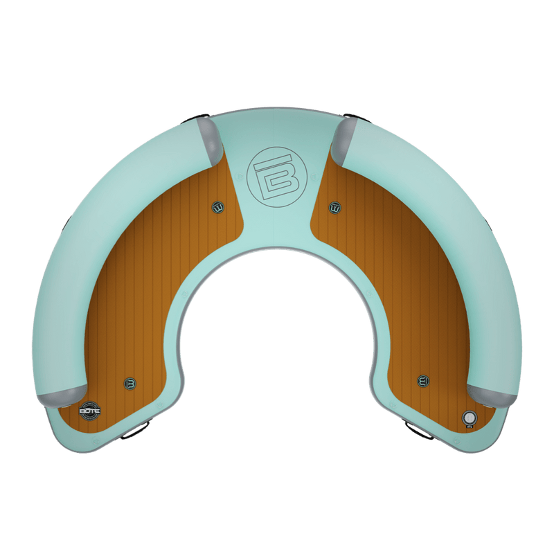 Top view of the Inflatable Dock Hangout 240 Classic