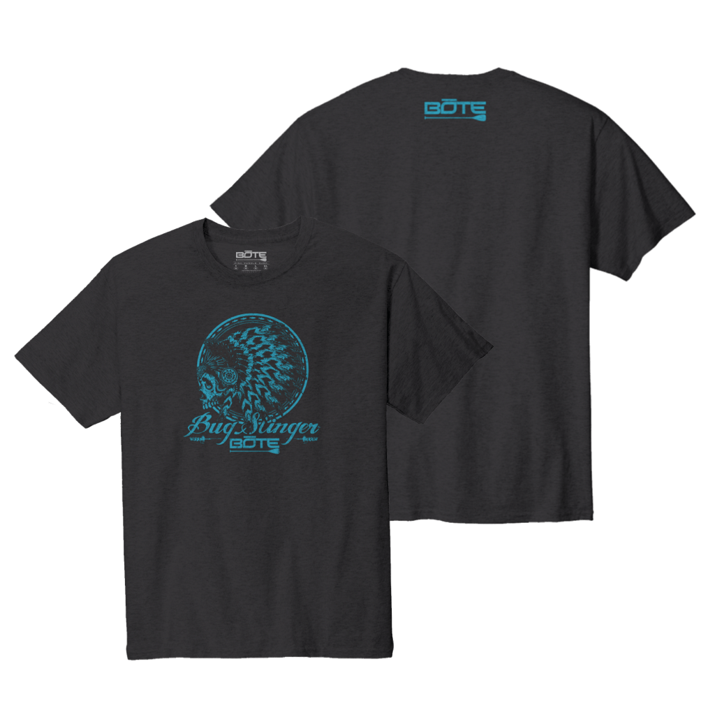 Front and back image of the Men's Bug Slinger® Silver King Tee