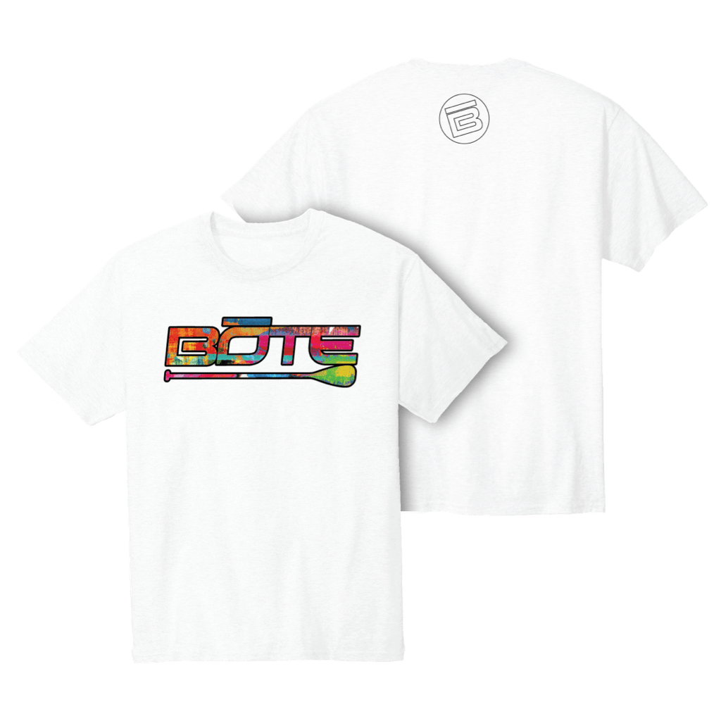 Front and back image of the Men's Spectrum Tee