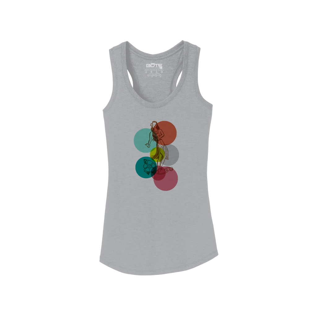 Front view of the Women's Aloha Tank