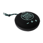 Angled view of speaker