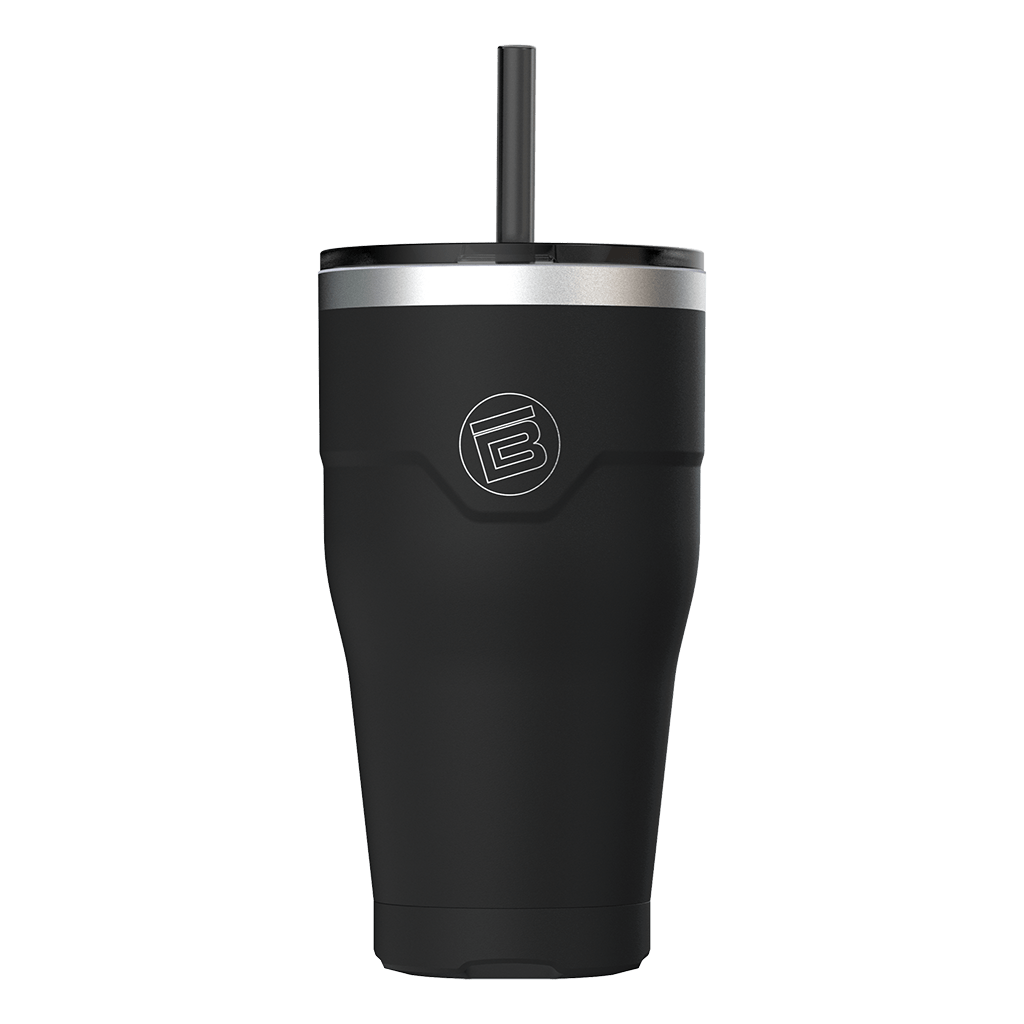 A detailed image of the MAGNETumbler 32oz with Lid Black, showing its design and key features.