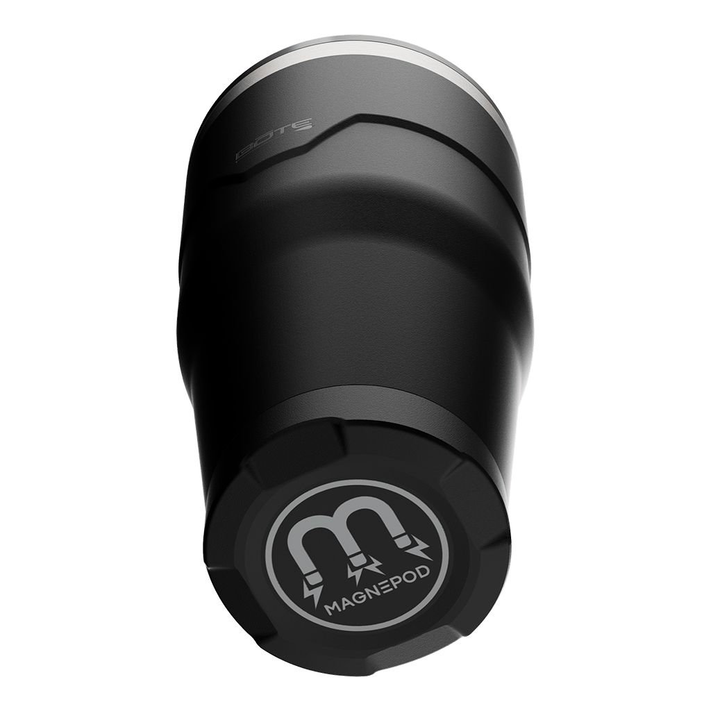 A detailed image of the MAGNETumbler 32oz with Lid Black, showing its design and key features.