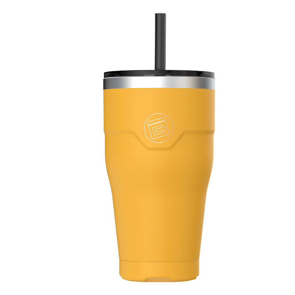 A detailed image of the MAGNETumbler 32oz with Lid Yellow, showing its design and key features.