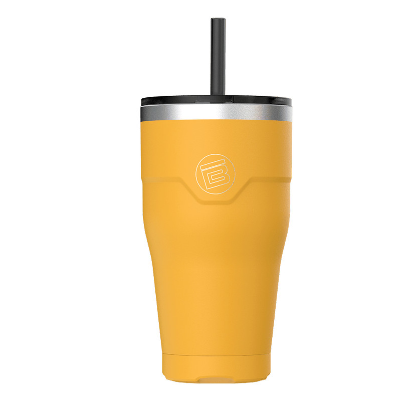 A detailed image of the MAGNETumbler 32oz with Lid Yellow, showing its design and key features.