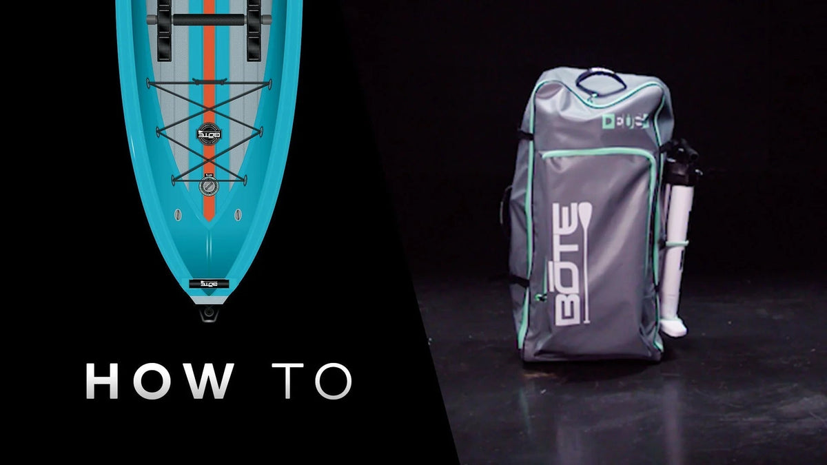 How To Fold Your DEUS Aero Inflatable Kayak