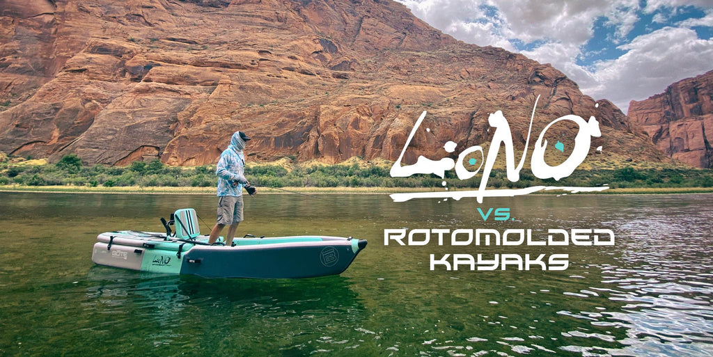 LONO Aero Inflatable Kayak vs. Rotomolded Kayak