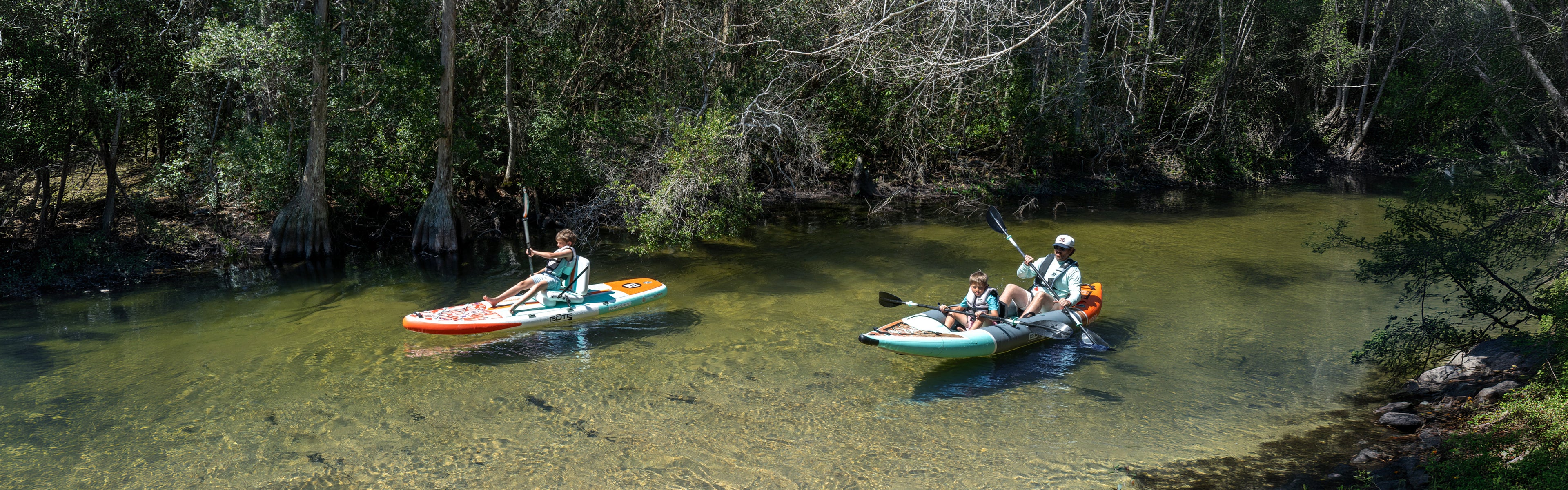 Hybrids + Kayaks