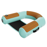 Front angled view of the Inflatable Hangout Sling Chair Classic