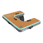 Rear angled view of the Inflatable Hangout Ladder Classic