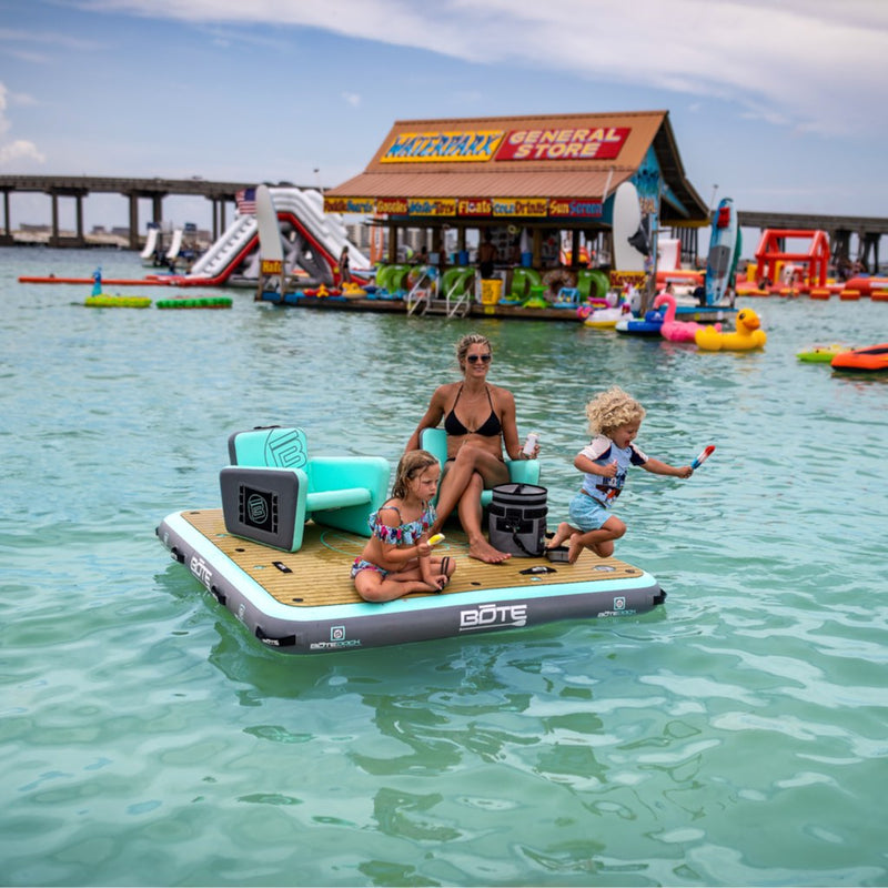 Inflatable Dock 7 Classic, 7'×7' Floating Swim Platform